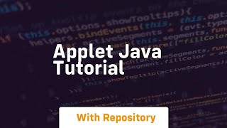 applet java tutorial [upl. by Mond]