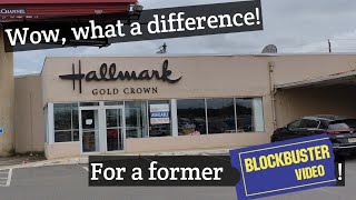 Abandoned Hallmark store Former Blockbuster Video  Lawnside NJ [upl. by Nayve]