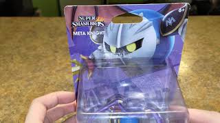 Meta Knight Super Smash Bros Amiibo Unboxing Retro Ricks [upl. by Anohsal]