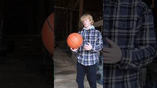 Inflated Basketball Explosion Test [upl. by Atikim]