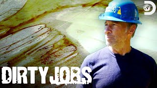 Mike Rowe Cleans Out the Grime Inside a Water Tower  Dirty Jobs [upl. by Osanna]