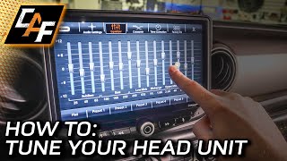 Tuning your car stereo  Head Unit Equalizer  No DSP PROCESS EXPLAINED [upl. by Nylsirhc]