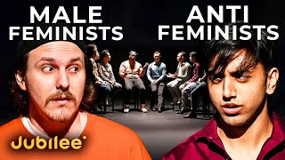 Do Women Really Have it Harder Male Feminists vs Antifeminists  Middle Ground [upl. by Aicilak186]