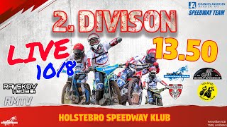 2 Division 500cc LIVE Holstebro VS Esbjerg  Holsted  Outrup 10082024 [upl. by Narot]