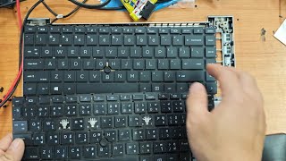 HP EliteBook 845 G8 Keyboard replacement [upl. by Rochelle693]