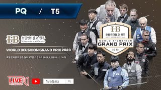 Table 5 Hotel Inter Burgo Wonju World 3Cushion Grand Prix 2023 PQ [upl. by Zarah624]