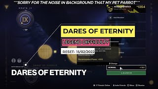 Destiny 2  Mines Defused Fateful Spin Triumph  Dares of Eternity Legend Difficulty Week 11 [upl. by Sussman382]