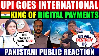 UPI Has Changed Indian Economy  India Ranks 1st In Digital Transactions  Pakistani Public Reaction [upl. by Eelyahs]