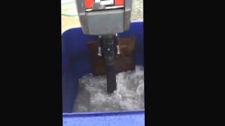 Yamahamariner 2hp outboard pumping water [upl. by Eceerahs]