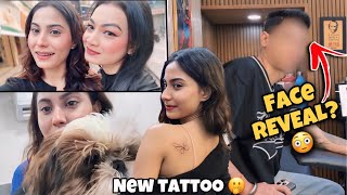 life update  NEW TATTOO 🤍  FACE REVEAL  🫢😳 [upl. by Zohara]