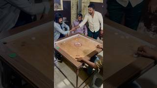 Carrom king 👑 game finish shot kesa lga apko guy’s viral youtuber youtube carromking foryou [upl. by Klinges730]