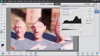 Die richtige Helligkeit einstellen  Photoshop Elements 13 – Das umfassende Training [upl. by Edette]