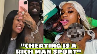 KAYLA B JUSTIFIES CHIEF KEEF CHEATING ON HER WITH SEXYY RED [upl. by Meuse]