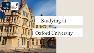 Studying at Oxford University [upl. by Teyut146]