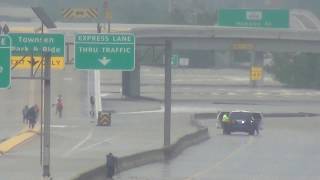 Hurricane Harvey Humble Texas Flood at Deerbrook Mall Part 5 [upl. by Olyhs894]