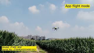 40 Liters agriculture drone with testing video to Dominicia agri drone [upl. by Reibaj]