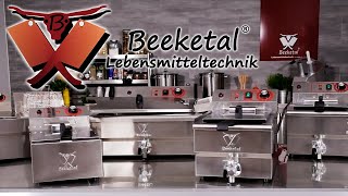 Beeketal Gastronomie Fritteusen mit und ohne Ablaufhahn [upl. by Marlea258]