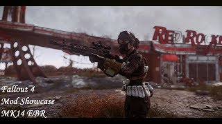 Fallout 4  Weapon Mod MK14 EBR [upl. by Noremac]