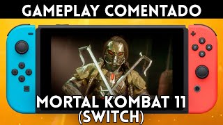 GAMEPLAY español MORTAL KOMBAT 11 en NINTENDO SWITCH 1 HORA de juego en la consola de Nintendo [upl. by Aniela]