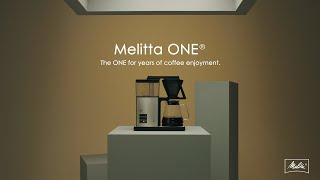 Melitta One® For years of coffee enjoyment [upl. by Venuti794]