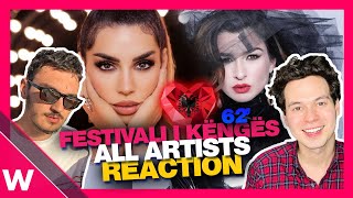 🇦🇱 Festivali i Këngës 62 All 31 acts preview and discussion Albania Eurovision 2024 [upl. by Nickelsen]