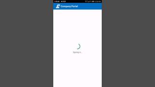 Intune company portal enrollment for android [upl. by Ahseikan591]