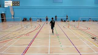 University of Warwick 1s vs Nottingham 1s Badminton  Court 1 [upl. by Arayt583]