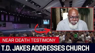 Bishop TD Jakes Shares Health Recovery with Potter’s House After Collapsing Last Sunday [upl. by Wamsley]