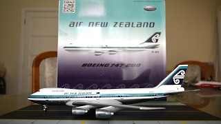 Inflight 200 Air New Zealand 747200B quotRetroquot Unboxing and Review [upl. by Resneps]