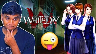 EXPLORING A HAUNTED SCHOOL  White Day  Part 1 [upl. by Ttayh]