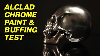 Alclad Chrome Lexan Paint N Buff test [upl. by Gipsy]