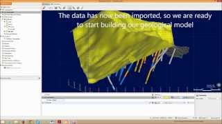 Building a geological model in Leapfrog Geo  Part 1 of 3 [upl. by Aisor471]