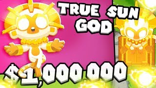 Bloons TD 6  True Sun God  Tier 5 Super Monkey  JeromeASF [upl. by Annairoc]