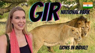 GIR NATIONAL PARK  Seeing lions in India [upl. by Anihpled]