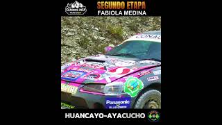 FAVIOLA MEDINA EN LA RUTA HUANCAYO AYACUCHO RALLY CAMINOS DEL INCA 2024 CDI automobile [upl. by Braunstein265]