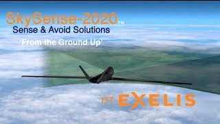 Exelis SkySense 2020H airborne senseandavoid ABSAA System [upl. by Coumas]