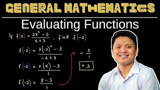 Evaluating Functions  General Mathematics [upl. by Olivier]