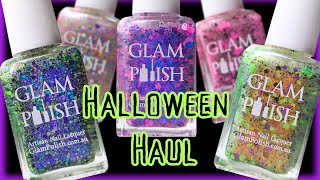 Spooky Sparkles Glam Polish Halloween Shop Haul 👻 [upl. by Anait]