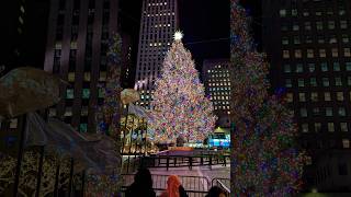 Christmas in New York xmas nyc christmas rockefeller radiocity newyork shorts centralpark [upl. by Spohr]