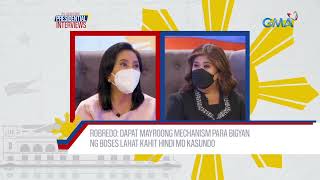 VP Leni Robredo humarap sa ibat ibang isyu  Jessica Soho Presidential Interviews [upl. by Shandeigh]