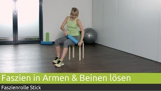 Faszientraining Faszien in Armen Beinen Rücken und Füßen lösen I PINOFIT [upl. by Herold]