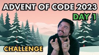 Advent of Code 2023  Day 1  Solving with JavaScript [upl. by Hulbert]