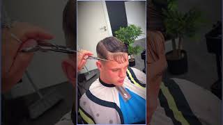 Slice cutting styleshorts ytshorts trending hairstyle hearcut haircut hearcuthaircutttuttori [upl. by Brande]