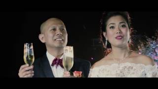 Htet 2 Htet Beach Wedding  Hilton Ngapali Myanmar Highlights [upl. by Mixam]