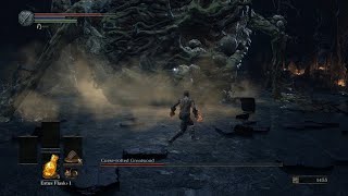 DARK SOULS III  CurseRotted Greatwood  Caestus no summons [upl. by Norahs]