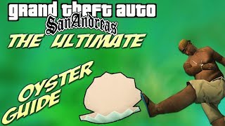 GTA San Andreas ULTIMATE Hidden Oyster Location Guide map markers [upl. by Melina971]