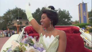 Tiana at WDW  Ceremony Tianas Showboat Jubilee and More [upl. by Hsima]