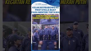 Suasana Cair Nan Hangat Terjalin saat Prof Stella Jelaskan Ilmiah Retreat ke Prabowo Dibalas Guyon [upl. by Aicilas]