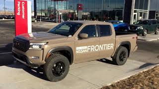 Lifted 2022 Nissan Frontier PRO4X on 28570R17 Tires [upl. by Kale]