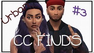 ✧ The Sims 4  Urban CC Finds  3  Male Hair Beats by Dre amp More ✧ [upl. by Eirahcaz891]